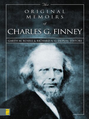 cover image of The Original Memoirs of Charles G. Finney